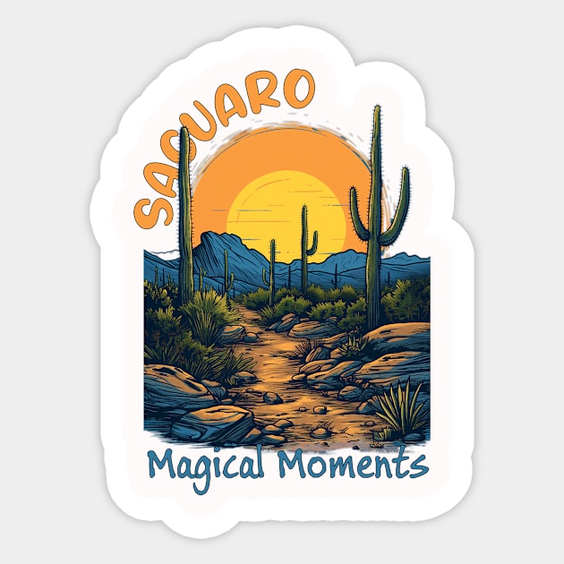 Saguaro national park 01 Sticker by ToddT